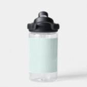 Personalized Green Mint Plastic Bottle for Kids ウォーターボトル (背面)