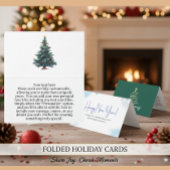 Personalized Green New Year Celebration Cards