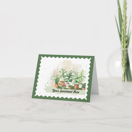 Personalized Greeting Card - Blank Greeting Card カード (正面)