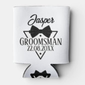 Personalized Groomsman 缶クーラー (正面)