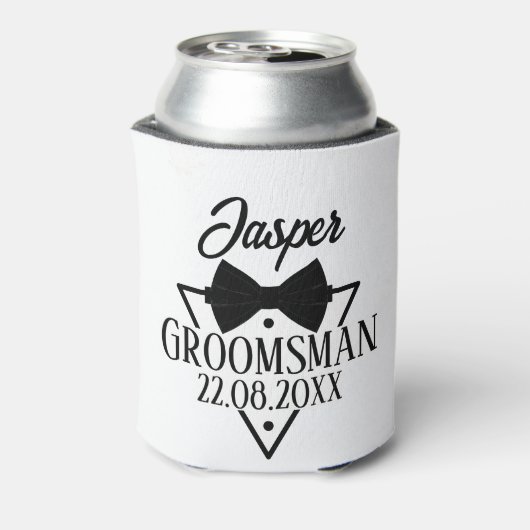 Personalized Groomsman 缶クーラー (缶裏面)