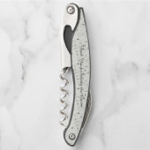 Personalized Groomsman Gift ソムリエナイフ (正面)