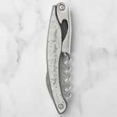 Personalized Groomsman Gift ソムリエナイフ (裏面)