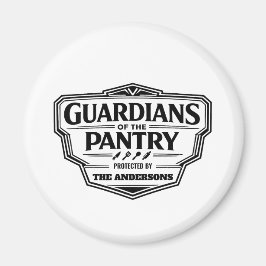 Personalized Guardians of the Pantry Magnet マグネット
