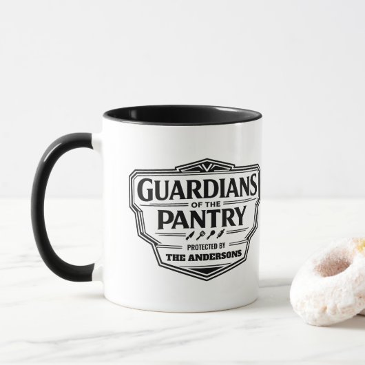 Personalized Guardians of the Pantry Mug マグカップ (ドーナツ)