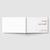  Personalized Guest Book Custom Wedding Reception  ゲストブック (全面)