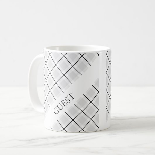 Personalized Guest Mugs コーヒーマグカップ (正面左)