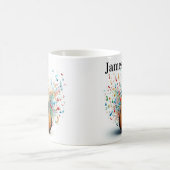 Personalized guitar coffee mug コーヒーマグカップ (中央)