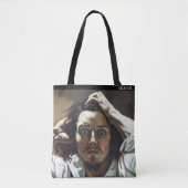 Personalized Gustave Courbet Desperate Man トートバッグ (正面)