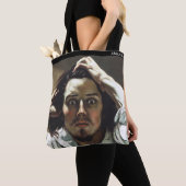 Personalized Gustave Courbet Desperate Man トートバッグ (クローズアップ)