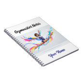Personalized Gymnastics Notes ノートブック (右側)