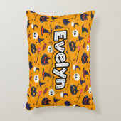Personalized Halloween  アクセントクッション (正面(垂直))