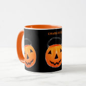 Personalized Halloween マグカップ (正面左)