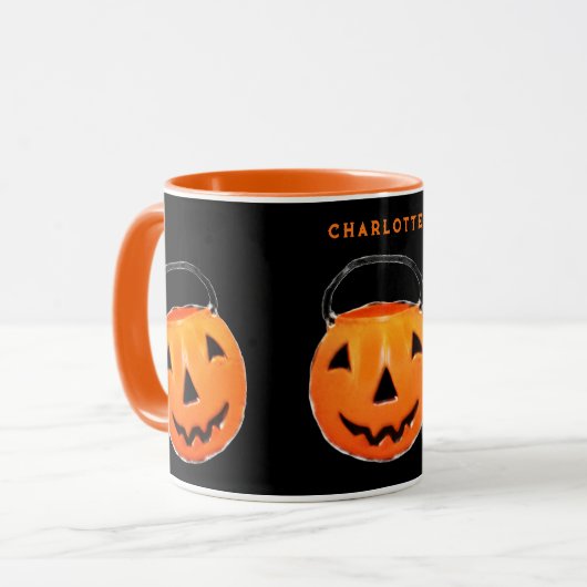 Personalized Halloween マグカップ (正面左)