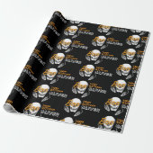Personalized Halloween birthday Wrap ラッピングペーパー (アンロールド)