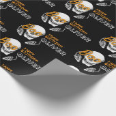 Personalized Halloween birthday Wrap ラッピングペーパー (角)