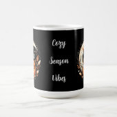 Personalized Halloween Fox and Ghost  モーフィングマグカップ (中央)