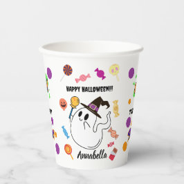 Personalized Halloween Ghost Kids Party 紙コップ