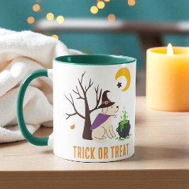 Personalized Halloween Labrador Dog Mom Mug Gift マグカップ