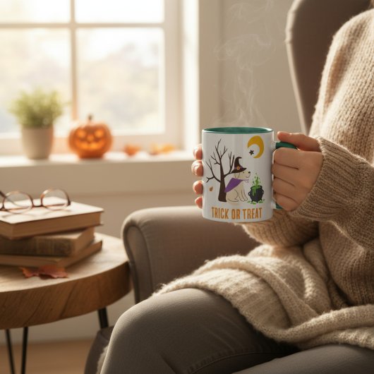 Personalized Halloween Labrador Dog Mom Mug Gift マグカップ