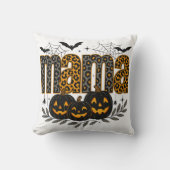 Personalized Halloween Mama – Cute Spooky クッション (正面)