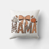 Personalized Halloween Mama – Cute Spooky クッション (裏面)