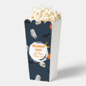 Personalized Halloween Party Items Spooky フェイバーボックス (はじけた状態)