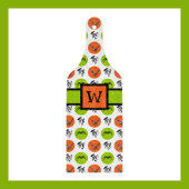 Personalized Halloween Pattern Custom Monogram カッティングボード