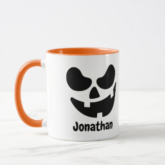Personalized Halloween Pumpkin Mug マグカップ