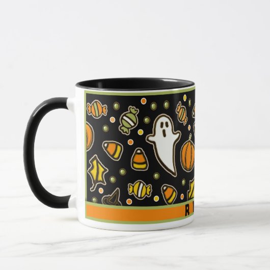 Personalized Halloween Specialty Mug マグカップ (左)