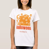 Personalized Halloween T-Shirt Tシャツ (正面)