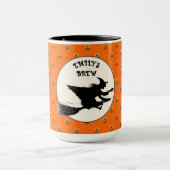 Personalized Halloween Witch Mug マグカップ (中央)