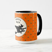 Personalized Halloween Witch Mug マグカップ (正面右)