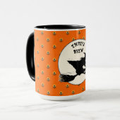 Personalized Halloween Witch Mug マグカップ (正面左)