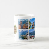 Personalized Hallstatt Austria Travel Photo Mug コーヒーマグカップ (中央)