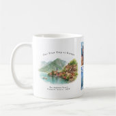 Personalized Hallstatt Austria Travel Photo Mug コーヒーマグカップ (左)