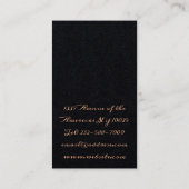 Personalized hammer picture 名刺 (裏面)