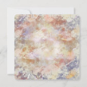 Personalized Handmade- Love custom visit lable 招待状 (裏面)