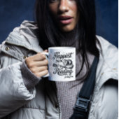 Personalized Happiest When I'm Reading Bookworm コーヒーマグカップ