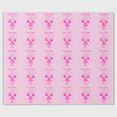 Personalized Happy Birthday  ラッピングペーパー (フラット)