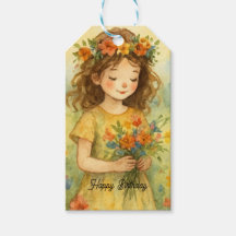 Personalized Happy birthday Alice in wonderland