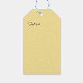 Personalized Happy birthday Alice in wonderland  ギフトタグ (裏面)