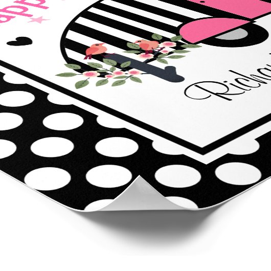 Personalized Happy Campers Poster ポスター (角)