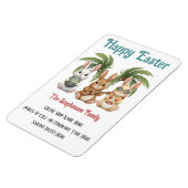 Personalized Happy Easter Cruise Door マグネット (左側)