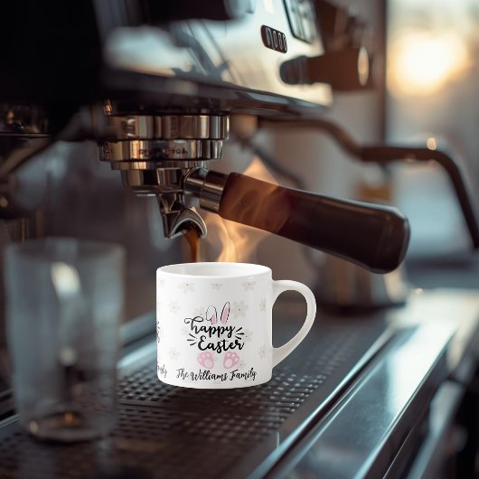 Personalized Happy Easter Espresso Mug エスプレッソカップ