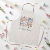 Personalized Happy Easter Family Apron エプロン