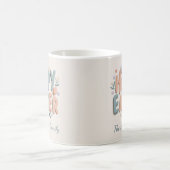 Personalized Happy Easter Family Mug コーヒーマグカップ (中央)
