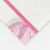 Personalized Happy Easter Lollipop Candy Photo フリースブランケット (角)