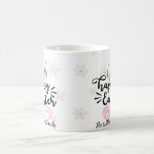 Personalized Happy Easter Mug コーヒーマグカップ (中央)