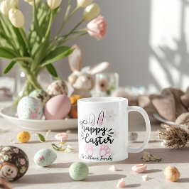 Personalized Happy Easter Mug コーヒーマグカップ